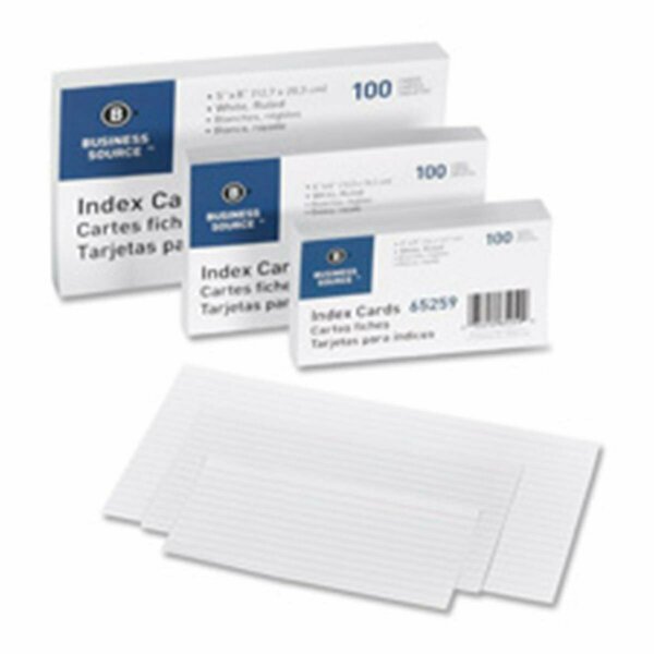 Davenport & Co Ruled White Index Cards - White DA3741237